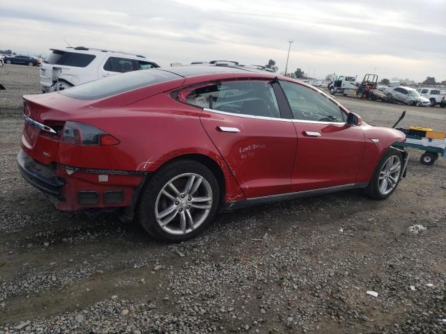 5YJSA1E29GF132403 - 2016 TESLA MODEL S 红色 照片 3