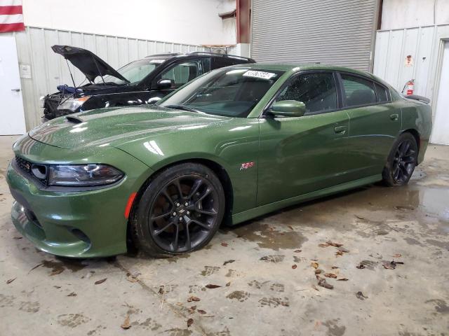 2C3CDXGJ7LH120617 - 2020 DODGE CHARGER SCAT PACK GREEN photo 1
