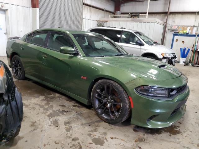 2C3CDXGJ7LH120617 - 2020 DODGE CHARGER SCAT PACK GREEN photo 4