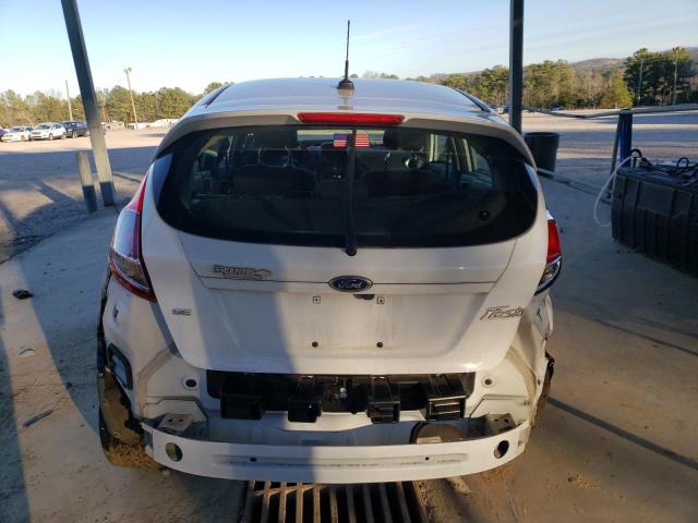 3FADP4EJ0KM144319 - 2019 FORD FIESTA SE WHITE photo 6