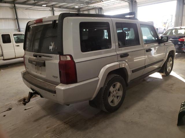 1J8HG48N06C131936 - 2006 JEEP COMMANDER SILVER photo 3