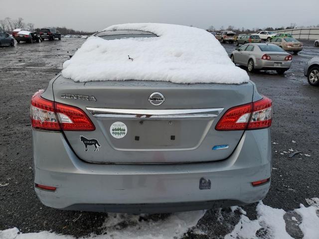 3N1AB7AP3EL684381 - 2014 NISSAN SENTRA S SILVER photo 6