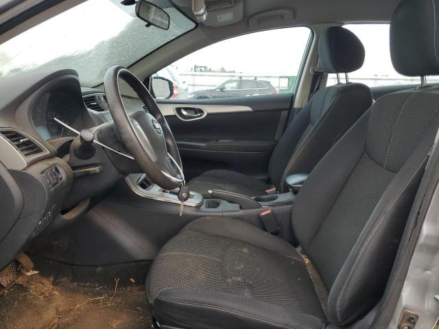 3N1AB7AP3EL684381 - 2014 NISSAN SENTRA S SILVER photo 7