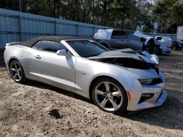 1G1FF3D72H0113390 - 2017 CHEVROLET CAMARO SS SILVER photo 4