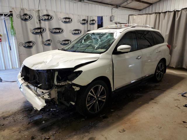 5N1DR2MM2HC633573 - 2017 NISSAN PATHFINDER S WHITE photo 1