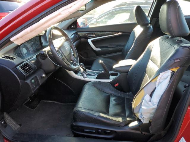 1HGCT1B89DA018155 - 2013 HONDA ACCORD EXL RED photo 7