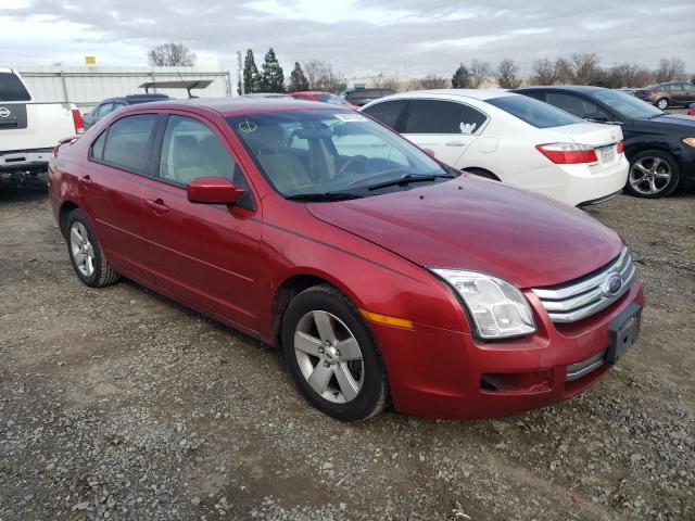 3FAHP07138R202846 - 2008 FORD FUSION SE RED photo 4