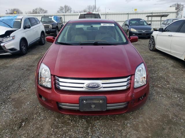 3FAHP07138R202846 - 2008 FORD FUSION SE RED photo 5