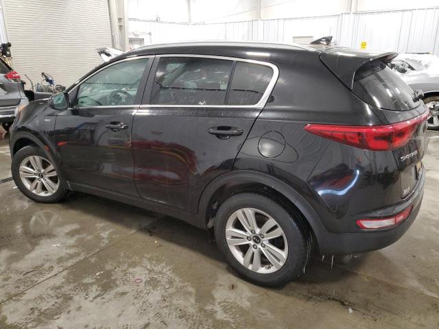 KNDPMCAC9J7488953 - 2018 KIA SPORTAGE LX BLACK photo 2