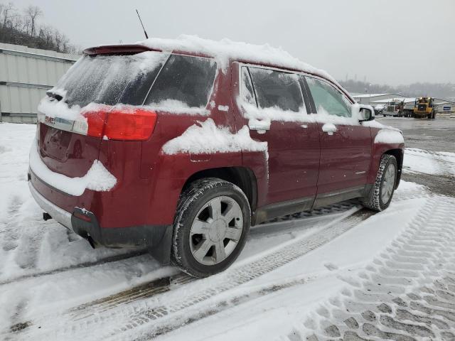 2CTFLJEY7A6266960 - 2010 GMC TERRAIN SLT MAROON photo 3