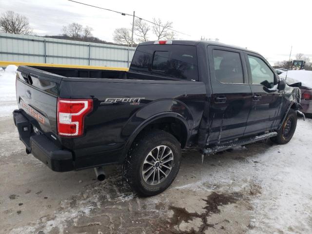 1FTEW1EP5LFB52230 - 2020 FORD F150 SUPERCREW BLACK photo 3