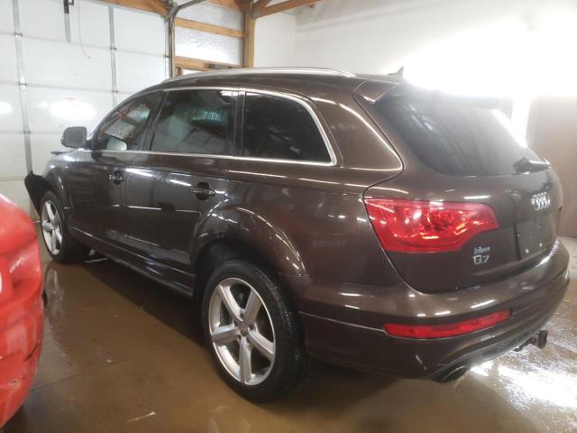 WA1DGAFE4BD005391 - 2011 AUDI Q7 PRESTIGE BROWN photo 2