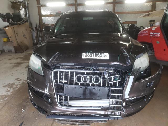 WA1DGAFE4BD005391 - 2011 AUDI Q7 PRESTIGE BROWN photo 5