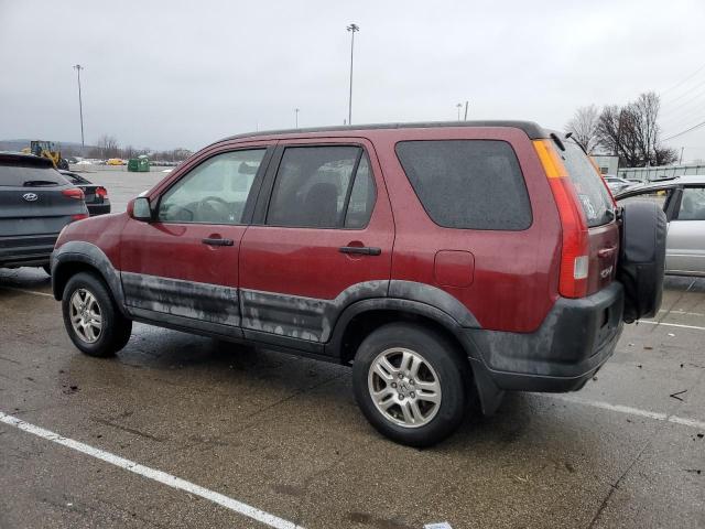 JHLRD78823C016625 - 2003 HONDA CR-V EX BURGUNDY photo 2