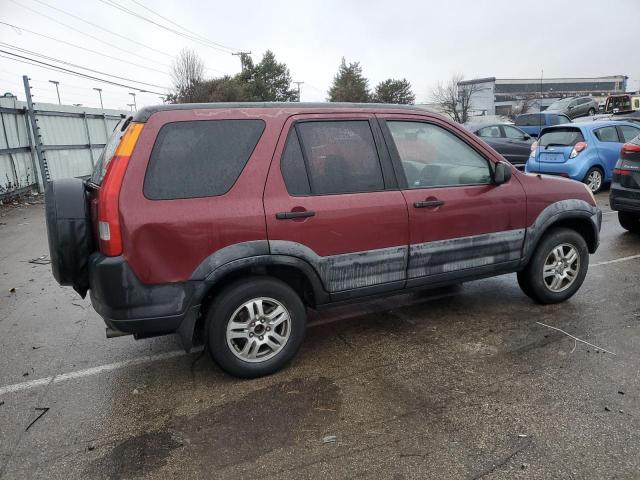 JHLRD78823C016625 - 2003 HONDA CR-V EX BURGUNDY photo 3