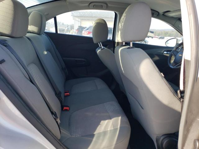 1G1JA5SG6D4236927 - 2013 CHEVROLET SONIC LS ვერცხლისფერი ფოტო 10