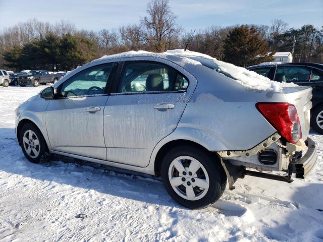 1G1JA5SG6D4236927 - 2013 CHEVROLET SONIC LS ვერცხლისფერი ფოტო 2