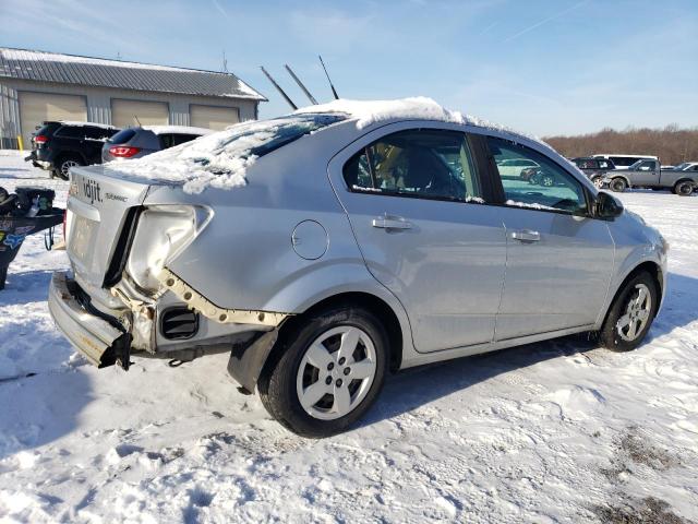 1G1JA5SG6D4236927 - 2013 CHEVROLET SONIC LS ვერცხლისფერი ფოტო 3