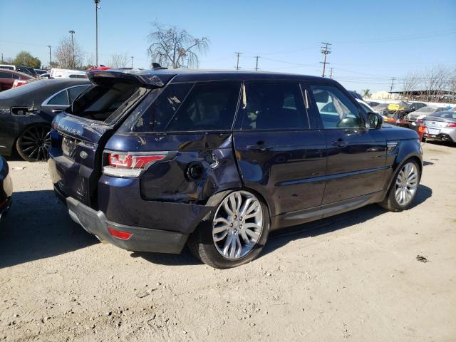 SALWR2VF0FA535320 - 2015 LAND ROVER RANGE ROVE HSE BLUE photo 3