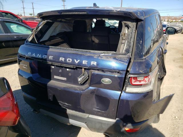 SALWR2VF0FA535320 - 2015 LAND ROVER RANGE ROVE HSE BLUE photo 6