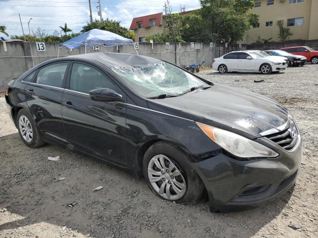 5NPEB4AC7DH517580 - 2013 HYUNDAI SONATA GLS BLACK photo 4