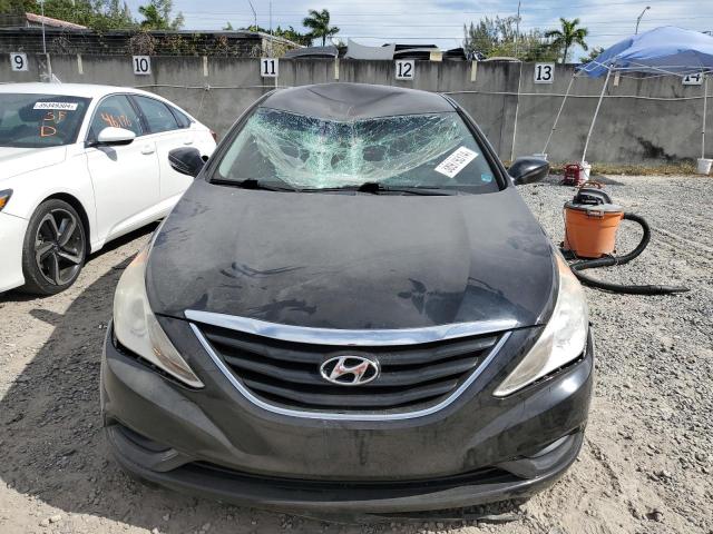 5NPEB4AC7DH517580 - 2013 HYUNDAI SONATA GLS BLACK photo 5