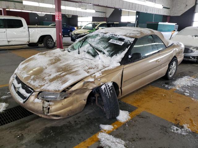 3C3EL55H8TT320784 - 1996 CHRYSLER SEBRING JXI GOLD photo 1