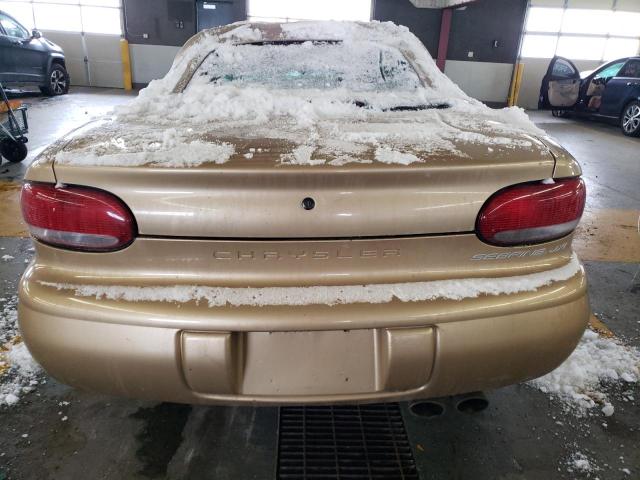 3C3EL55H8TT320784 - 1996 CHRYSLER SEBRING JXI GOLD photo 6