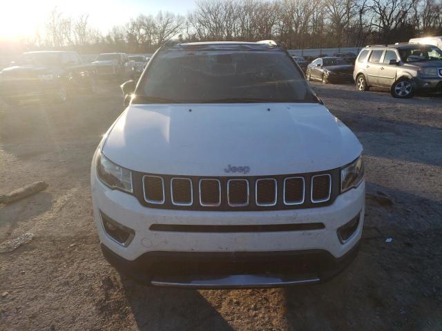 3C4NJDCB5JT175324 - 2018 JEEP COMPASS LIMITED WHITE photo 5