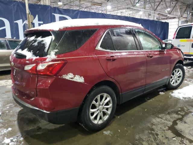 3GNAXJEV2JL283748 - 2018 CHEVROLET EQUINOX LT RED photo 3