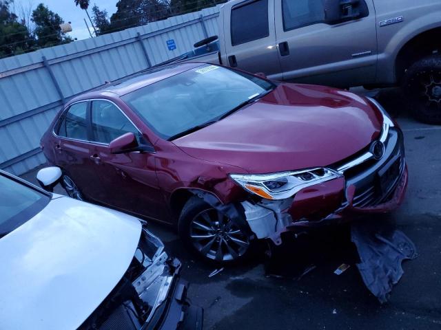 4T1BK1FK5FU561471 - 2015 TOYOTA CAMRY XSE RED photo 4