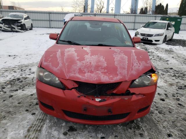 JM1BK12F661418351 - 2006 MAZDA 3 I RED photo 5