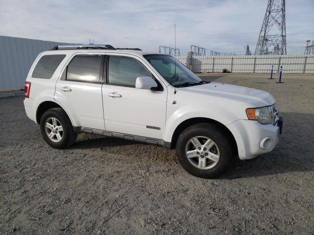 1FMCU49H38KB35888 - 2008 FORD ESCAPE HEV WHITE photo 4