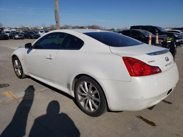 JN1CV6EK7EM111062 - 2014 INFINITI Q60 JOURNEY WHITE photo 2