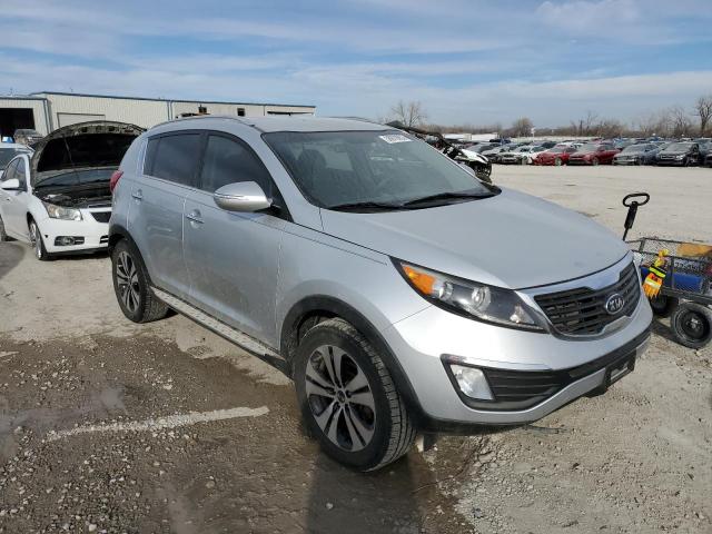 KNDPC3A26C7343012 - 2012 KIA SPORTAGE EX SILVER photo 4