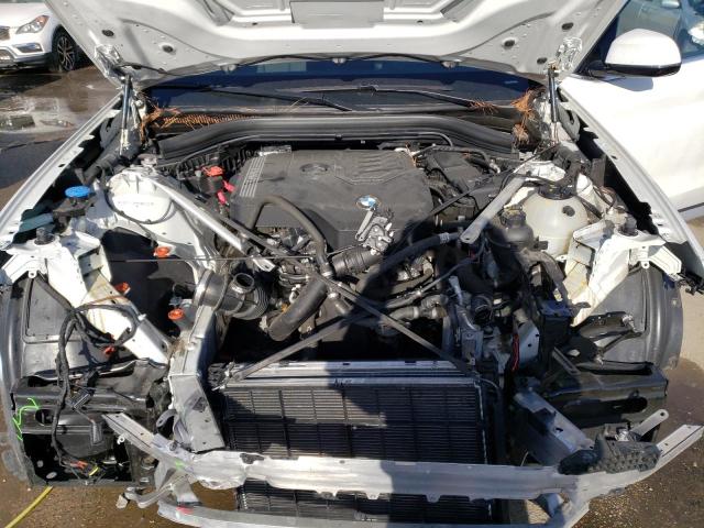 5UXTY3C0XM9H83222 - 2021 BMW X3 SDRIVE30I WHITE photo 12