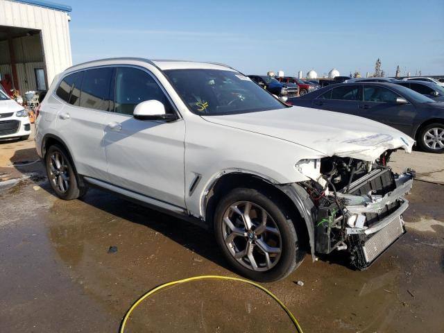 5UXTY3C0XM9H83222 - 2021 BMW X3 SDRIVE30I WHITE photo 4