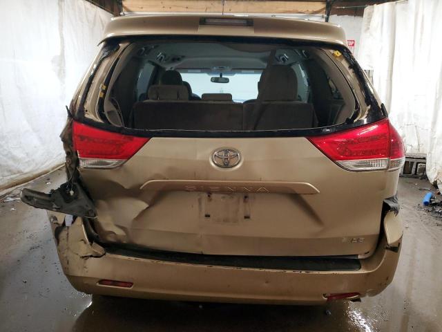 5TDKK3DC7BS130575 - 2011 TOYOTA SIENNA LE GOLD photo 6