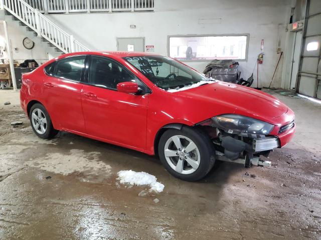 1C3CDFBB2GD635232 - 2016 DODGE DART SXT RED photo 4