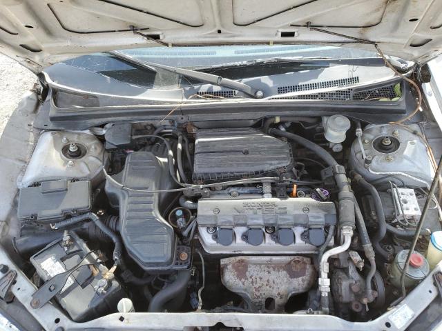 2HGES267X2H514728 - 2002 HONDA CIVIC EX SILVER photo 11