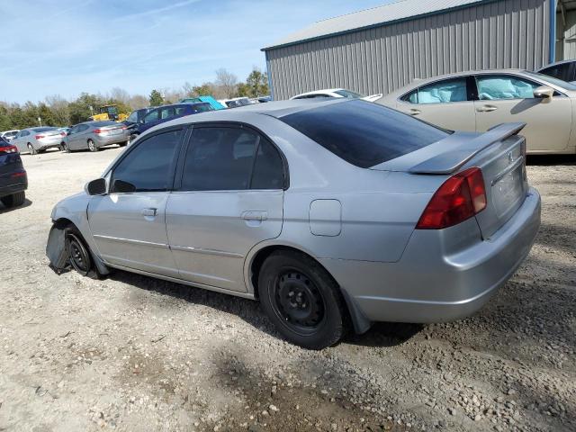 2HGES267X2H514728 - 2002 HONDA CIVIC EX SILVER photo 2