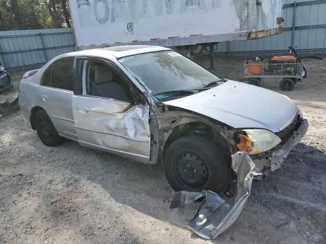 2HGES267X2H514728 - 2002 HONDA CIVIC EX SILVER photo 4