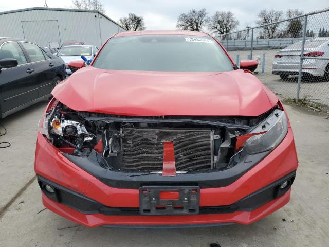 2HGFC2F86LH581466 - 2020 HONDA CIVIC SPORT RED photo 5