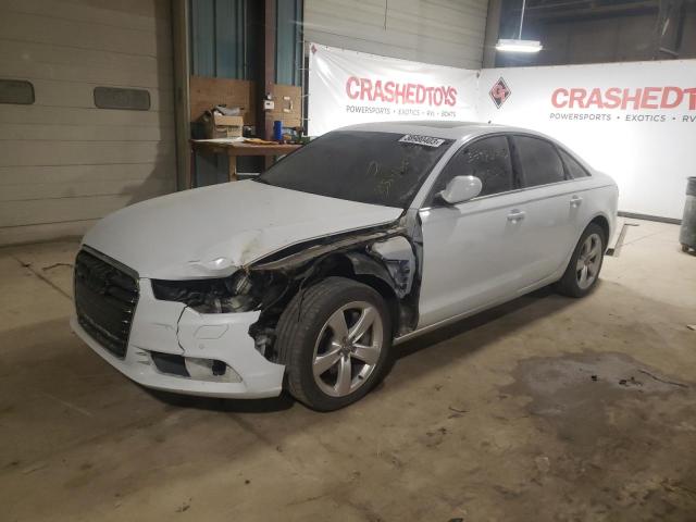 WAUBGAFC1CN030852 - 2012 AUDI A6 WHITE photo 1