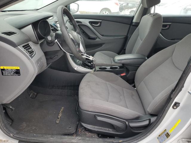 KMHDH4AE5FU436593 - 2015 HYUNDAI ELANTRA SE SILVER photo 7