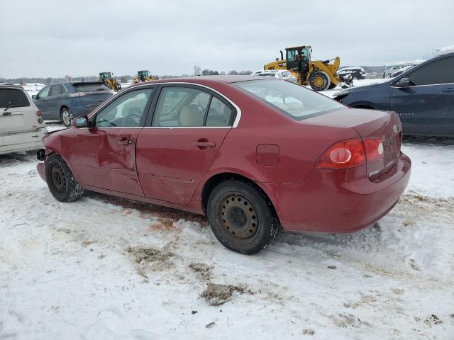 KNAGE123365073188 - 2006 KIA OPTIMA LX RED photo 2