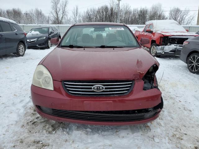 KNAGE123365073188 - 2006 KIA OPTIMA LX RED photo 5