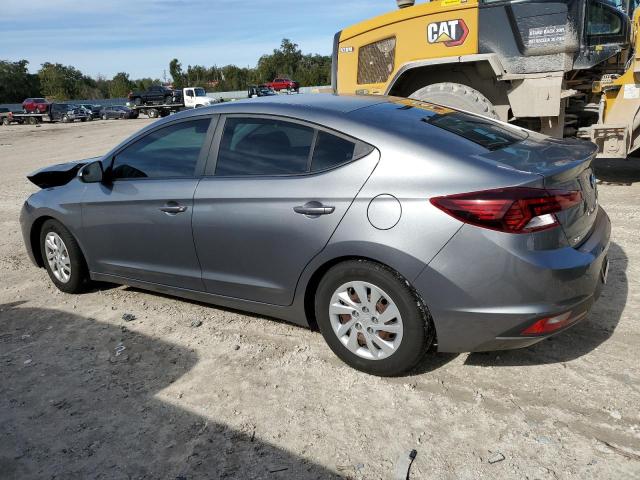 5NPD74LF7KH451145 - 2019 HYUNDAI ELANTRA SE GRAY photo 2