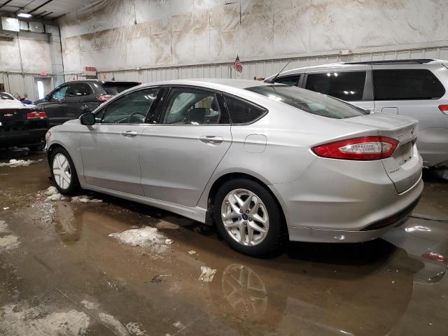 3FA6P0H74DR106468 - 2013 FORD FUSION SE SILVER photo 2