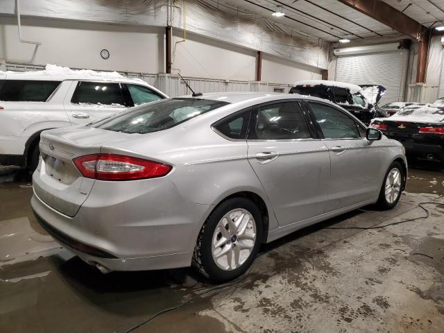 3FA6P0H74DR106468 - 2013 FORD FUSION SE SILVER photo 3